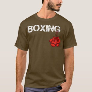 Boxing hanging gloves gift for boxer T-Shirt