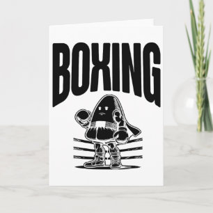 Boxing Happy Halloween Eve Card