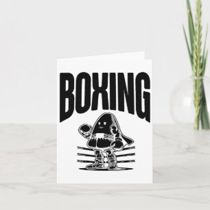 Boxing Happy Halloween Eve Card