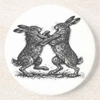 Boxing Hares – Haunted Ink Woodland Duel Coaster
