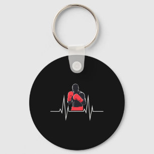 Boxing Heartbeat Key Ring