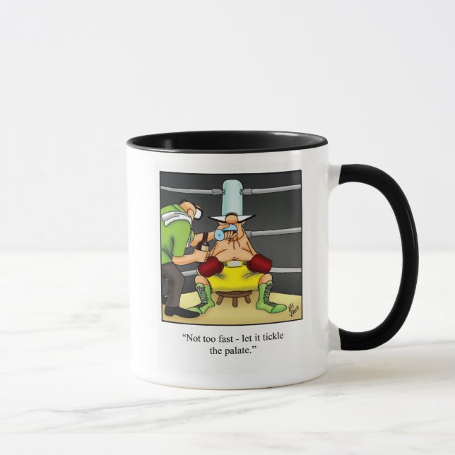 Boxing Humour Mug Gift (Right)
