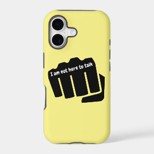 Boxing, I am not here to talk