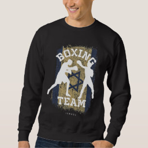 Boxing Israel Combat Sports Fighter Boxing Sweatshirt