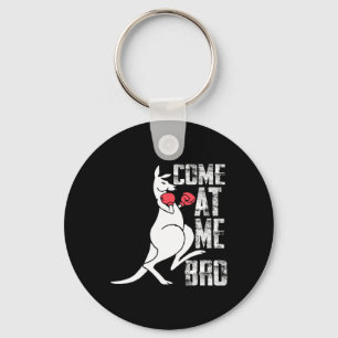 Boxing Kangaroo Come At Me Bro Jumping Kangaroos Key Ring
