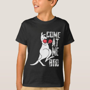 Boxing Kangaroo Come At Me Bro Jumping Kangaroos  T-Shirt