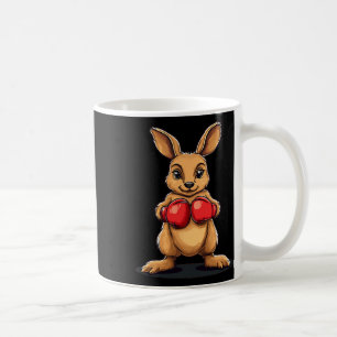 Boxing Kangaroo For A Knockout Laugh Coffee Mug