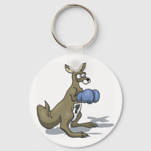 Boxing Kangaroo Key Ring