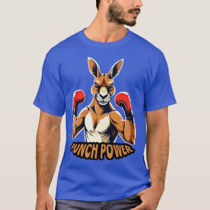 Boxing Kangaroo Punch Power T-Shirt