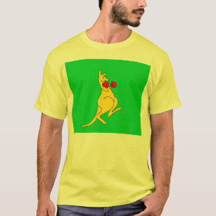 boxing kangaroo t-shirt