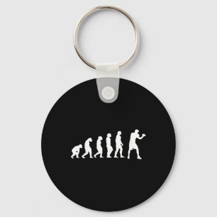 Boxing Kickboxing Evolution Boxing Fight Boxer Key Ring