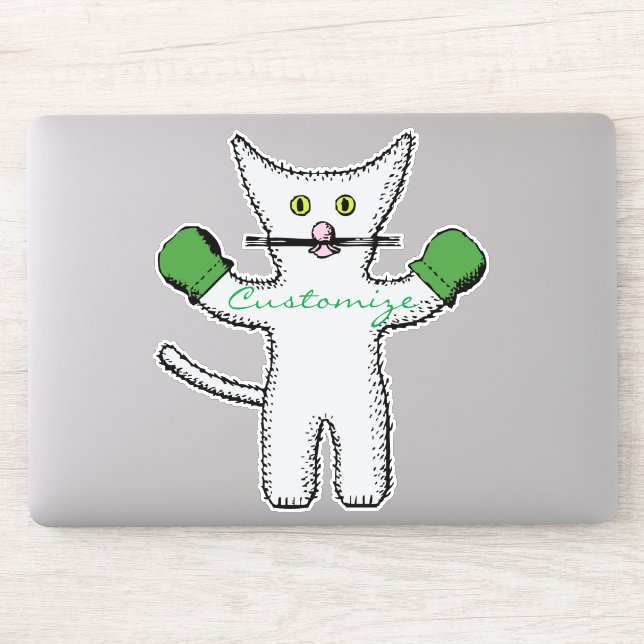 Boxing Kitten with Mittens Thunder_Cove (Computer)