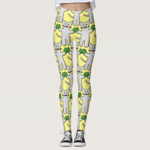 Boxing Kitten with Mittens Thunder_Cove Leggings