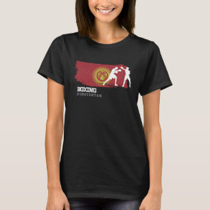 Boxing Kyrgyzstan Combat Sports Fighter Boxing T-Shirt