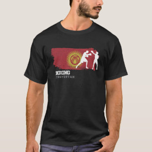 Boxing Kyrgyzstan Combat Sports Fighter Boxing T-Shirt