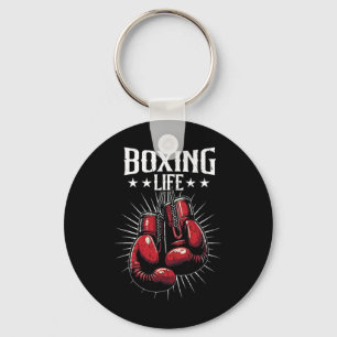 Boxing Life Kickboxing Lovers Kickboxer Profession Key Ring