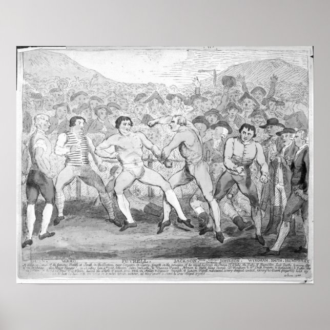 Boxing match between Thomas Futrell & John Poster (Front)