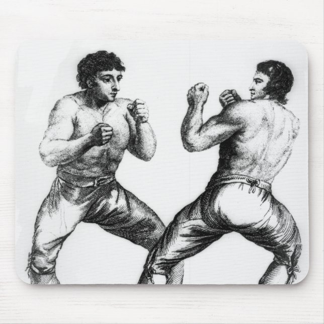 Boxing Match Mouse Pad (Front)