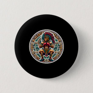Boxing Mexico Funny Mexican Vintage Style Boxing F 6 Cm Round Badge