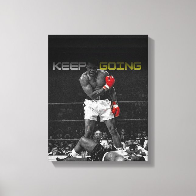 Boxing Motivation Wall Art Print (Front)