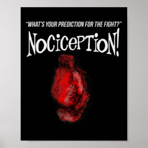 Boxing Movie Enthusiast Anatomy Biology Student Te Poster