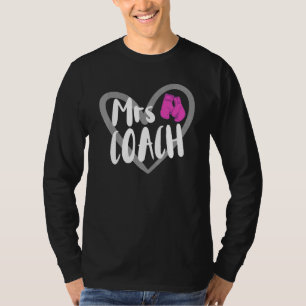Boxing Mrs Coach Wife T-Shirt