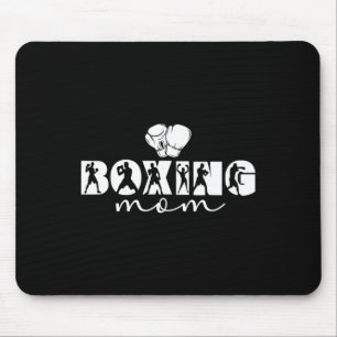 Boxing Mum Boxing Mother Proud Boxing Mama Mouse Pad