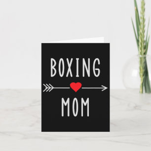 Boxing Mum Funny Womens Boxing Mma Muay Thai Mum G Card