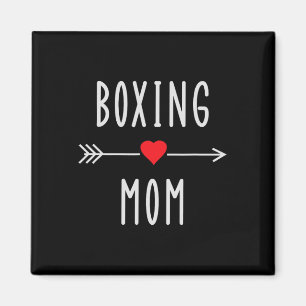 Boxing Mum Funny Womens Boxing Mma Muay Thai Mum G Magnet