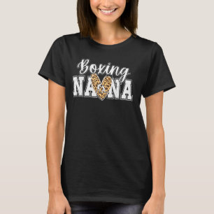 Boxing Nana Heart Boxing Nana Grandma T-Shirt