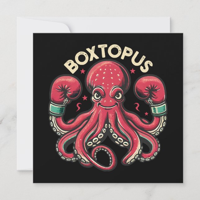 Boxing Octopus - Boxtopus (Front)