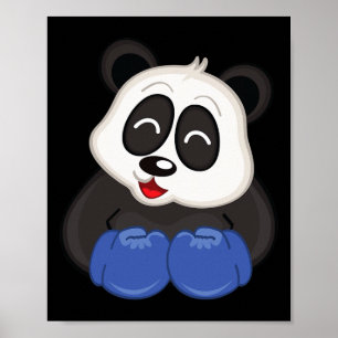 Boxing - Panda Bear  Poster