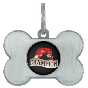 BOXING PET ID TAG