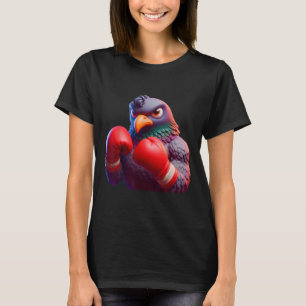 Boxing Pigeon Boxer Kickboxer Mma Fighter Combat S T-Shirt