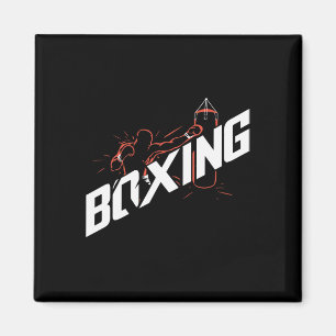 Boxing Punching Byg Boxing Kickboxing Boxing Lover Magnet