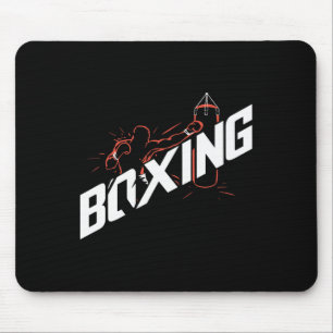 Boxing Punching Byg Boxing Kickboxing Boxing Lover Mouse Pad