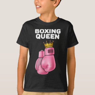 Boxing Queen Womens Boxing Girls Boxer Boxing T-Shirt