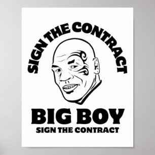 Boxing Quote Poster