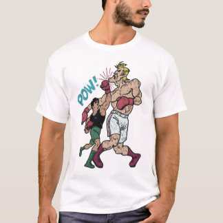 Boxing Retro 80s Video Game KO POW T-Shirt
