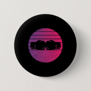 Boxing Retro Style Vintage 1 6 Cm Round Badge