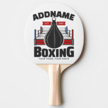 Boxing Ring ADD NAME Boxer Gym Speed Bag