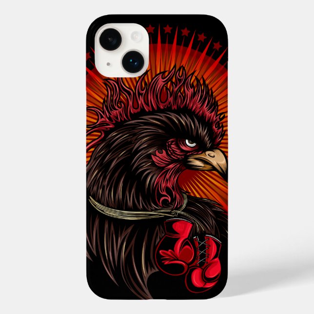 Boxing Rooster Case-Mate iPhone Case (Back)