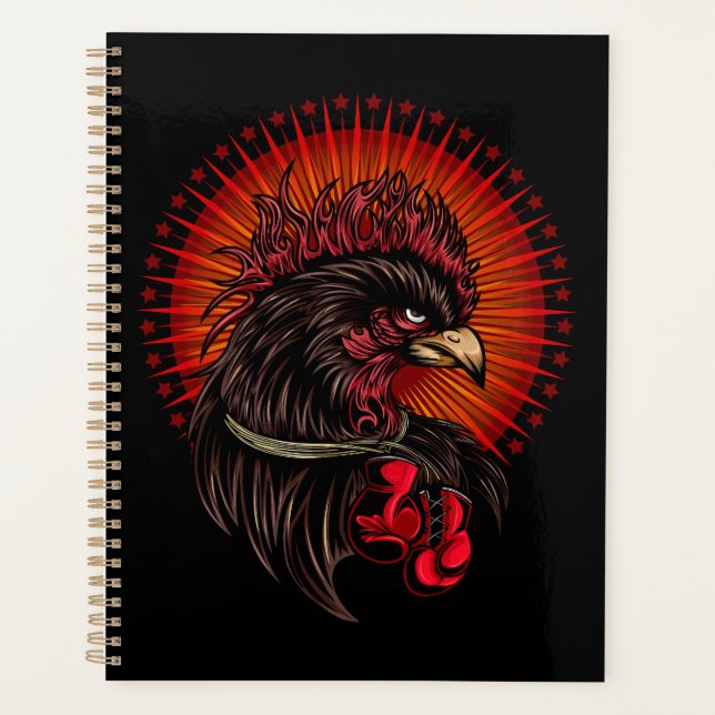 Boxing Rooster Planner (Front)