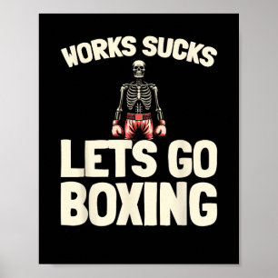 Boxing Sparring - Gloves Fighter Boxer  Poster