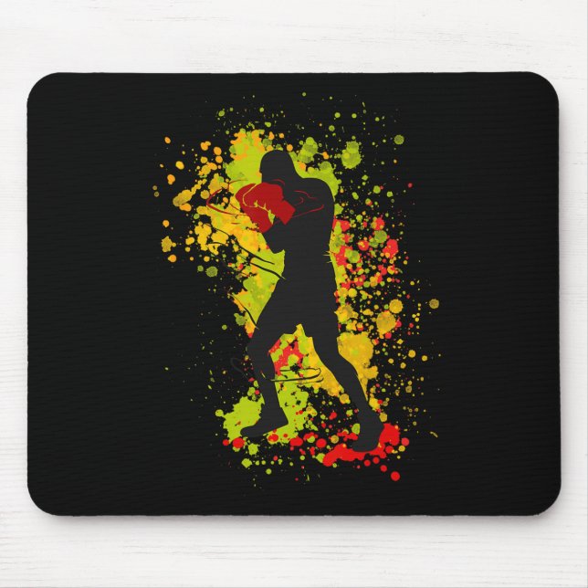 Boxing Sport  Mouse Pad (Front)