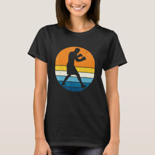 Boxing Sports Retro Vintage Sunset Boxer T-Shirt