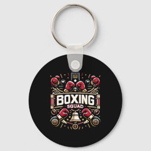 Boxing Squad Boxing Gear For Boxers Key Ring