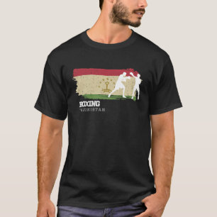 Boxing Tajikistan Combat Sports Fighter Boxing T-Shirt