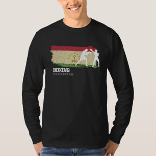 Boxing Tajikistan Combat Sports Fighter Boxing T-Shirt