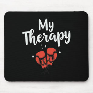 Boxing Therapy Mouse Pad